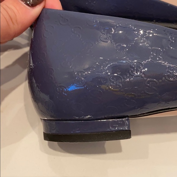 Gucci Peep toe ballet flats - Picture 4 of 6